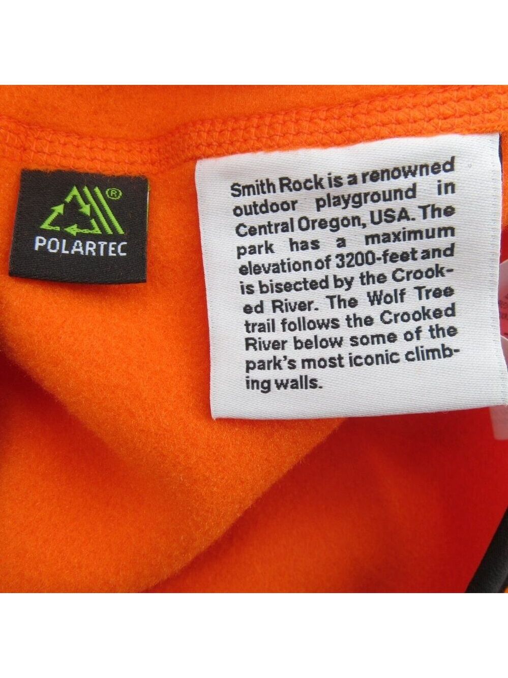 Nike ACG Wolf Tree Thermal Vest Polartec Orange Mens Size Medium NEW - Picture 14 of 15